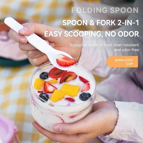 600ml overnight oats container - 600ml,