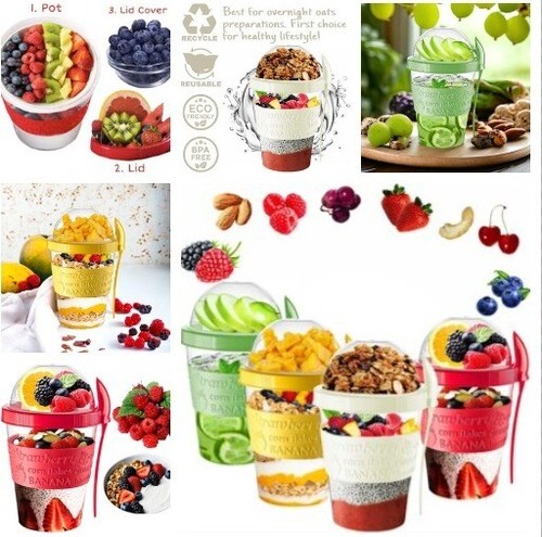 Yoghurt cup with - yoghurt, dry