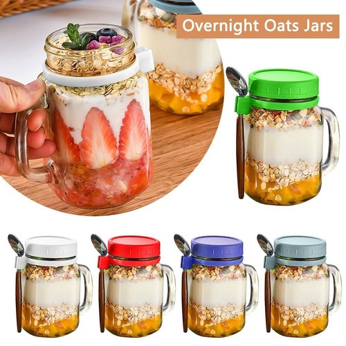 Handle 450ml oats container - oats,