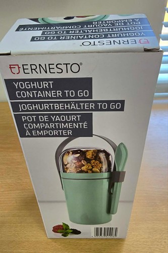 Ernesto yoghurt container - ernesto,