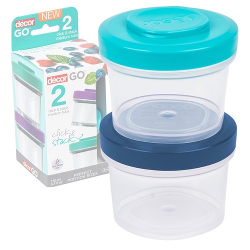 Click stack snack tubs - go,