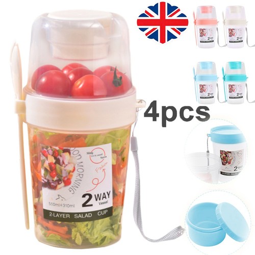 500ml yoghurt pot spoon - pot, go