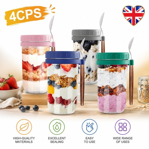 Overnight oats yoghurt cup - oats,