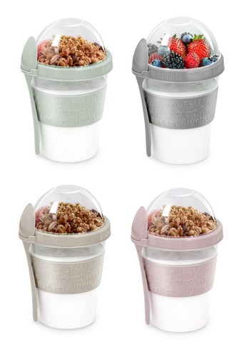 Cereal cup spoon - cup, yoghurt